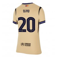 Stroje piłkarskie Barcelona Dani Olmo #20 Koszulka Wyjazdowej dla damskie 2025-26 Krótki Rękaw